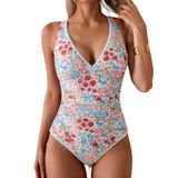 Roupa De Banho Feminina B2prity Tummy Control Ruched Push Up