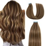 Fita Adesiva Em Extensões De Cabelo Agmity Human Hair 60 Cm 20 Unidades 50 G