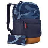 Mochila Case Logic Commence Para Notebook 15.6" - Azul Camuflada