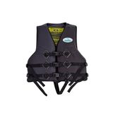 Colete Salva Vidas Rios E Mares Homologado P 25kg A 35kg 3 Fechos Em Nylon