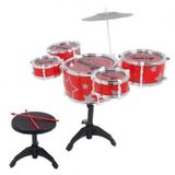 Bateria Musical Vermelha Bt381 - Fenix