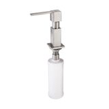 Dosador De Sabão Liquido Franke Aco Inox Escovado Quadrado (ref.13320)