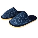 Pantufa Masculina Macia Estampada Azul 42/43