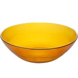 Kit 6 Tigela Sobremesa Bowl Pequena Âmber Em Vidro De 600ml