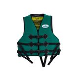 Colete Salva Vidas Rios E Mares Homologado M 35kg A 55kg 3 Fechos Em Nylon