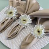 4 Hastes De Gérbera Artificial (varias Cores) Realista Para Arranjos Florais E Decoração De Ambientes