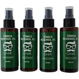 Kit 4 Tonicos Redensyl Crescimento Cavier