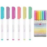 Canetinhas Hidrograficas Colore By Uatt? - Pastel - Newpen