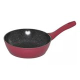 Frigideira Cerâmica Antiaderente 22cm Mimo Style Linha Rubi Cook Para Fogão Indução Panela De Aluminio Multiuso