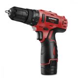 Furadeira Parafusadeira Mondial De Impacto 12v + Acessórios