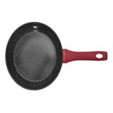 Frigideira Cerâmica Antiaderente 24cm Mimo Style Linha Rubi Cook Para Fogão Indução Panela De Aluminio Multiuso