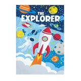 Toalha Banho Infantil Felpudo 70x115cm The Explorer Dohler