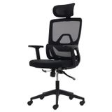 Cadeira De Escritório Ergonômica Ravena Com Suporte Lombar E