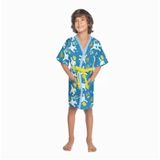 Roupão Infantil Aveludado Quimono G Space Dino Lepper