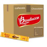 Biscoito Recheadinho Bauducco Chocolate Kit 48 Pacotes 108g