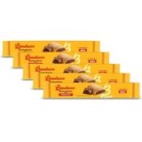 Biscoito Recheadinho Bauducco Chocolate Kit 5 Pacotes 108g