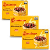 Biscoito Bauducco Champanhe Kit 3 Pacotes De 150g