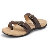 Sandálias Athlefit Orthopaedic Para Mulheres Arch Support Brown 8.5