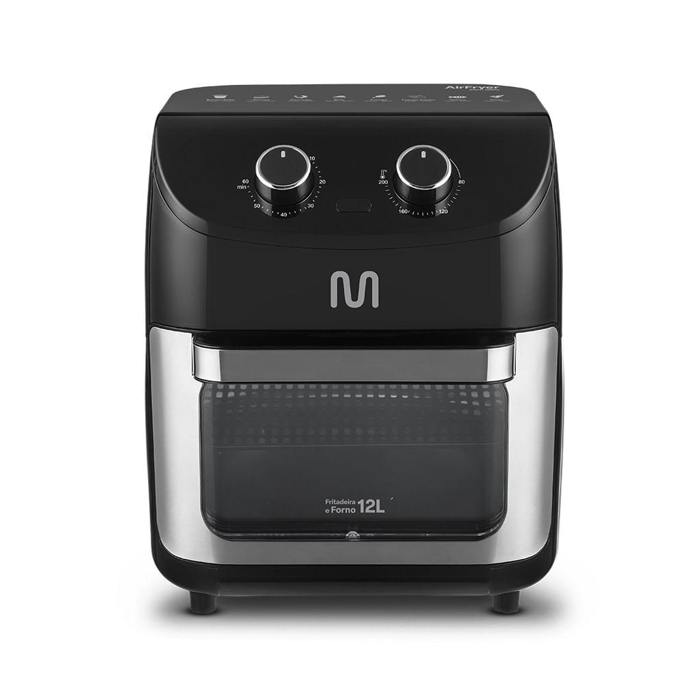 Forno Elétrico Air Fryer 12l 1700w-127v Preto Multi - Go227