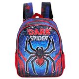 Mochila De Alças Pequena Dark Spider Escolar Creche Infantil