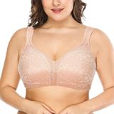 Sutiã Feminino Deyllo Com Cobertura Total Plus Size 46dd Rosa Leopardo