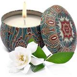 Super Velas Aromática Perfumada Lata Decorada Importadas