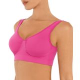 Sutiãs Sem Fio Feelingirl Full Coverage Rose Red Xl