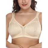Sutiã Feminino Deyllo Com Cobertura Total Plus Size 46g Bege
