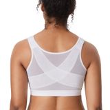 Sutiã Delimira Inbarely Plus Posture Wireless Branco 34b Feminino
