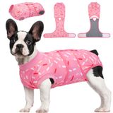 Dog Recovery Suit Kuoser Para Cães Machos Fêmeas Após Cirurgia