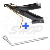 Kit Macaco Joelho Universal 600 Kg+ Chave De Roda Tipo L 19
