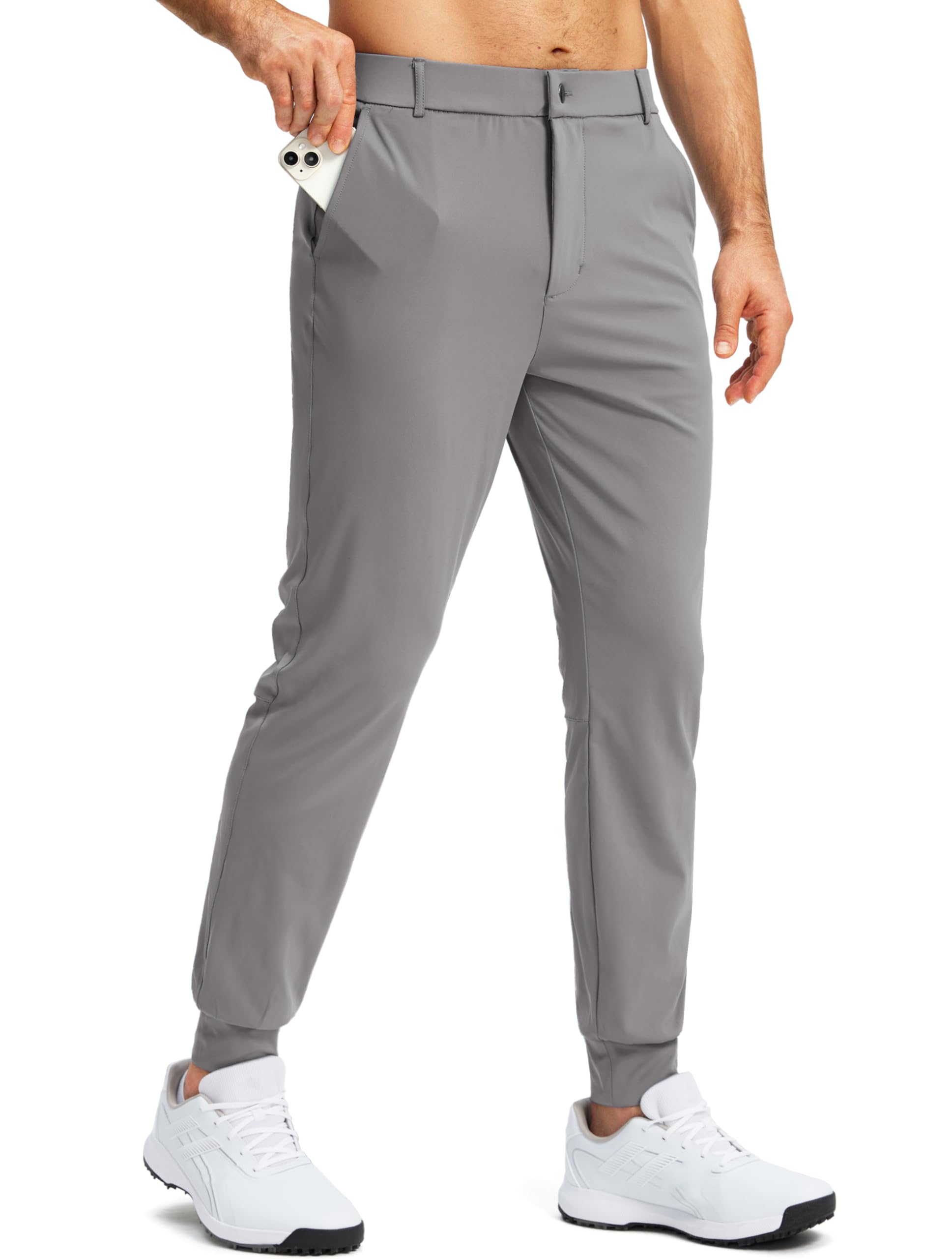 Calça De Moletom Golf Joggers G Gradual Stretch Slim Fit Para Homens