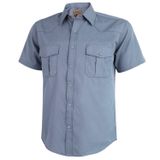 Camisa Masculina Coevals Club, De Verão, Manga Curta, Casual, Cinza, Gg