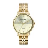 Relogio Mondaine Feminino Ref:32683lpmvde1 Casual Dourado