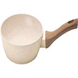 Frigideira Aluminio Revestimento Ceramica 24cm Fundo Triplo Fogao Inducao Mimo Style Linha Mármol Cook Panela Antiaderente Avulsa