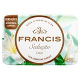 Sabonete Francis Suave Lírio 85g - Embalagem Com 12 Unidades