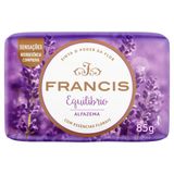 Sabonete Francis Suave Alfazema 85g - Embalagem Com 12 Unidades