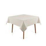 Toalha Mesa Quadrada 180x180cm Zattar Branco Karsten
