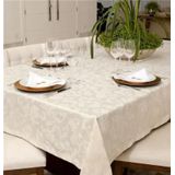 Toalha Mesa Quadrada High Class 160x160cm Palha Raner