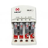 Carregador Pilhas Aa/aaa/9v Mox Mo-cp52 Bivolt Auto Stop