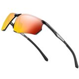 Óculos De Sol Bircen Polarized Uv400 Protection Para Homens Al-mg