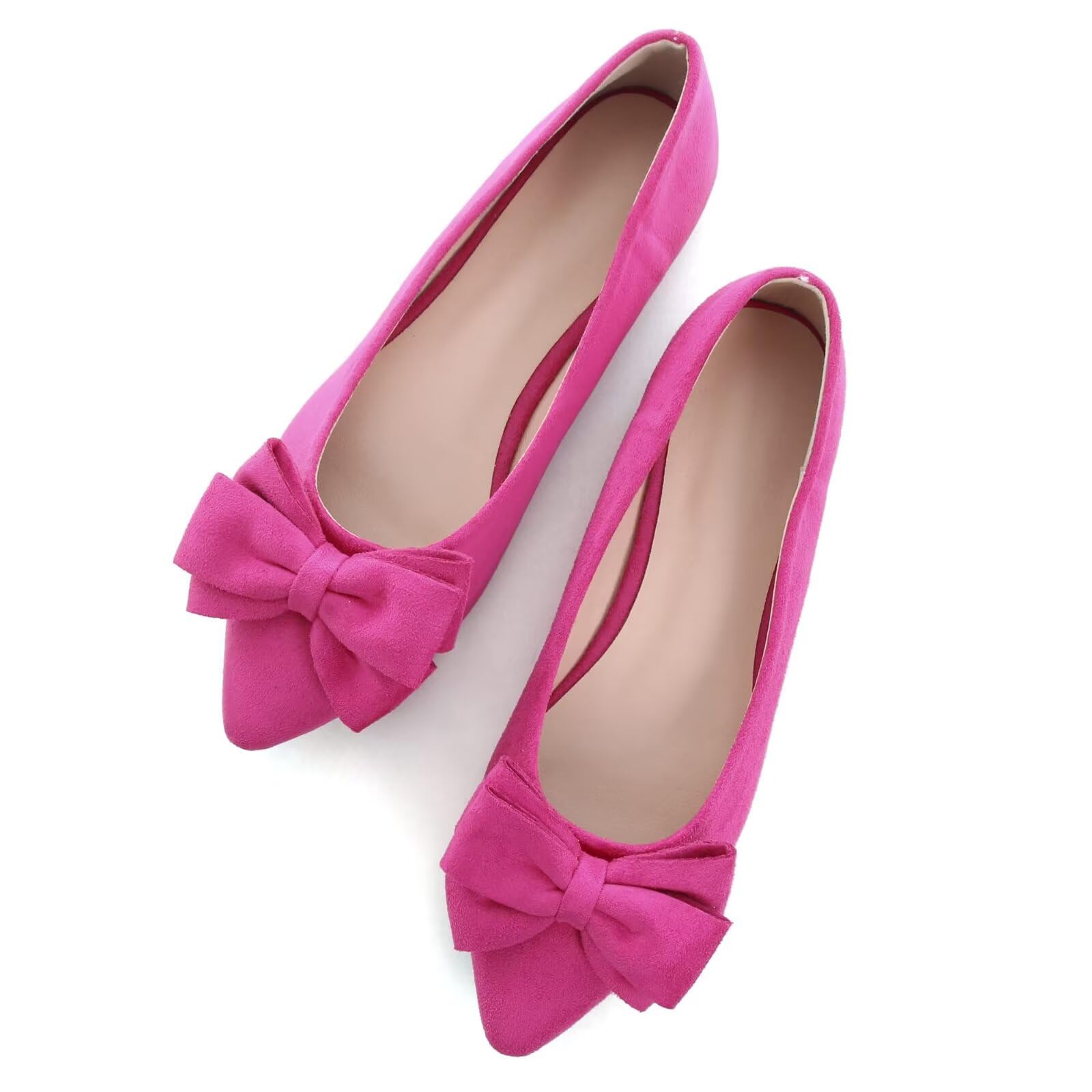Sapatos Sociais De Camurça Ballet Flats Sailing Lu Para Mulheres Rosa Tamanho 5