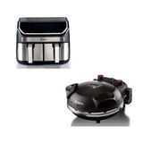 Kit Ariete Forno De Pizza Elétrico E Fritadeira Air Fryer 9l 127v