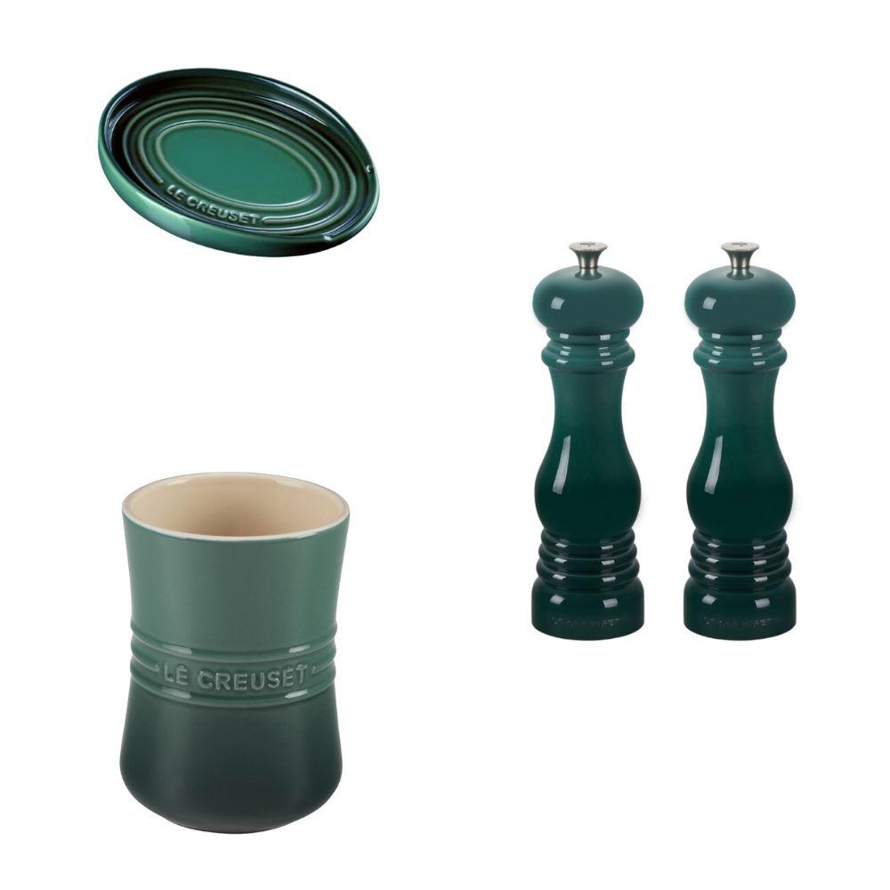 Kit Le Creuset 4 Peças Para Cozinha Em Cerâmica E Plástico Abs