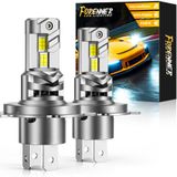 Lâmpada Led Forenner H4 9003 Fog Lights 6500k 30000lm, Pacote Com 2
