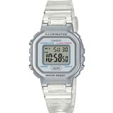 Relógio Casio Feminino Ref: La-20whs-7adf Infantil Digital Transparente