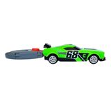 Carrinho Hot Wheels Chave Lançadora Radical Verde - Fun