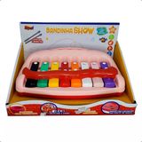 Xilofone E Piano Bandinha Show Rosa Zp01222 - Zoop Toys