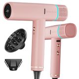 Secador De Cabelo Tresses Touch 1600w 150000 Rpm 200 Million Ionic