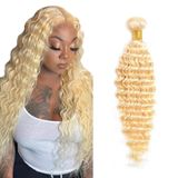 Pacote De Cabelo Freiuoke 613 Blonde Deep Wave Brazilian 8a
